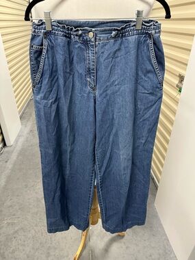 Evan Picone 90’s Cinched Waist Wide Leg Jeans